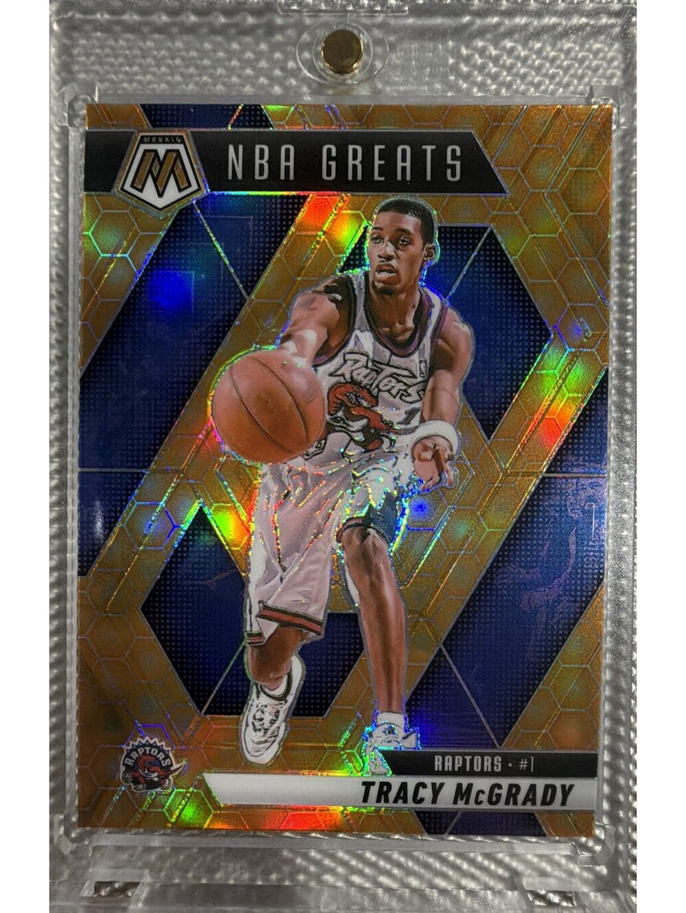 2024-25 Panini Mosaic - NBA Greats Tracy McGrady #298 Honeycomb Mosaic Prizm